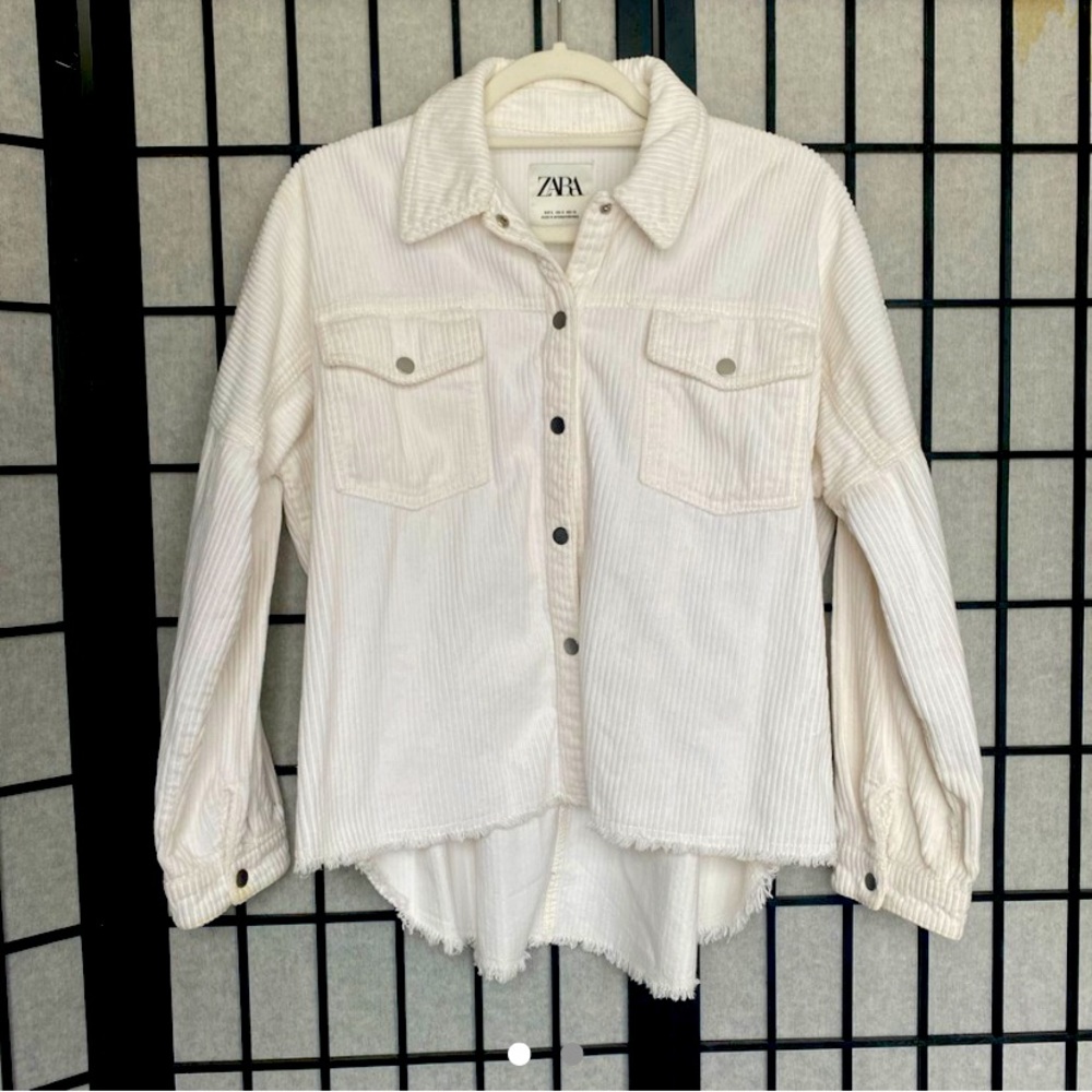 Corduroy over shirt
